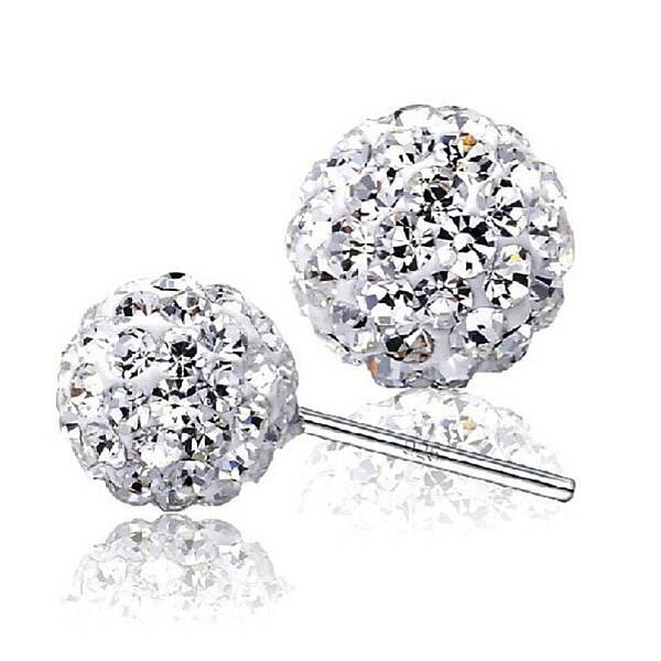 Brass Ball Stud Earrings