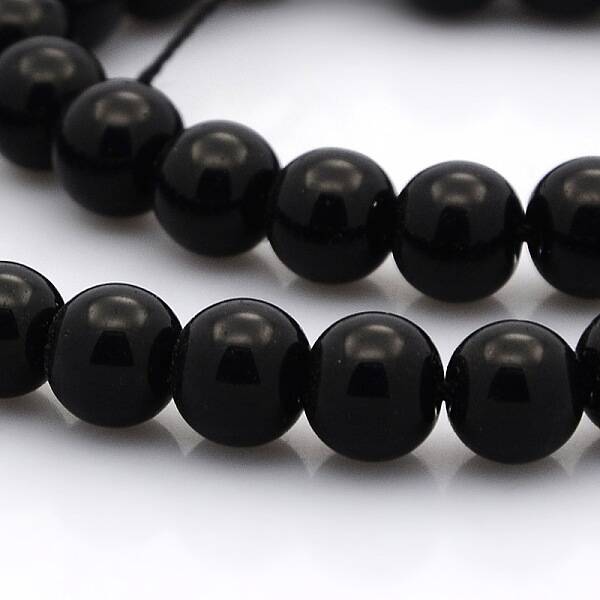 Round Glass Beads Strands