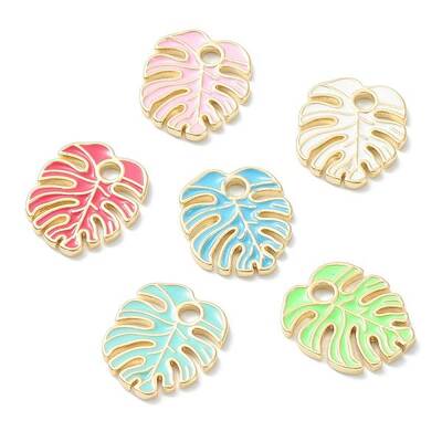 Brass Enamel Pendants