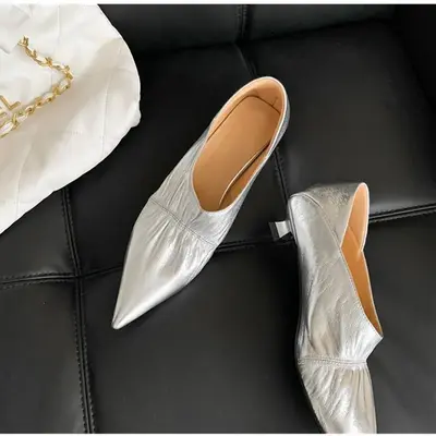 CHIKO Shandria Pointy Toe Kitten Heels Pumps Shoes