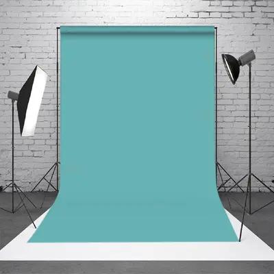 Professional Solid Light Teal Backdrop For Photo Booth - Aperturee