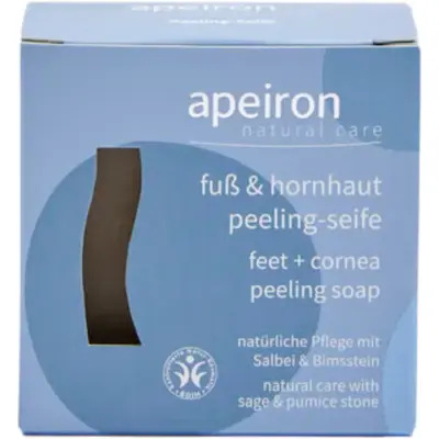 Apeiron Peeling Soap for Feet & Calluses 100 g