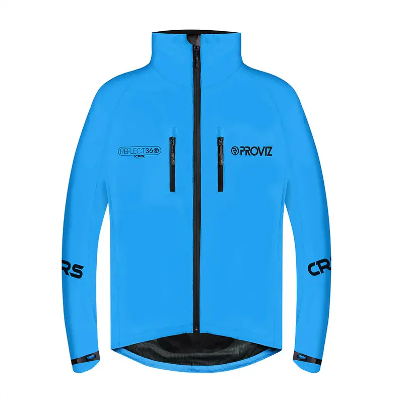 CRS Men's Fully Reflective & Waterproof Cycling Jacket