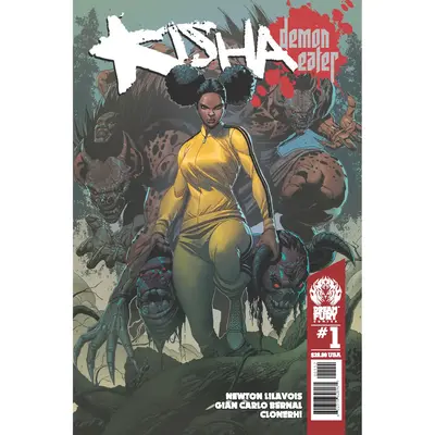 Kisha Demon Eater Book One (Full Color) : Action-packed supernatural graphic novel- new comic wednesday