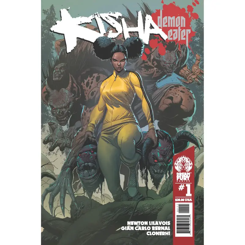 Kisha Demon Eater Book One (Full Color) : Action-packed supernatural graphic novel- new comic wednesday