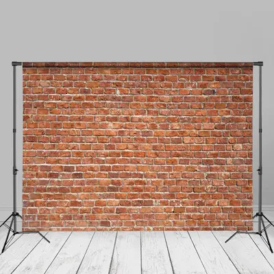 Rustic Red Brick Textured Photoshoot Backdrop - Aperturee