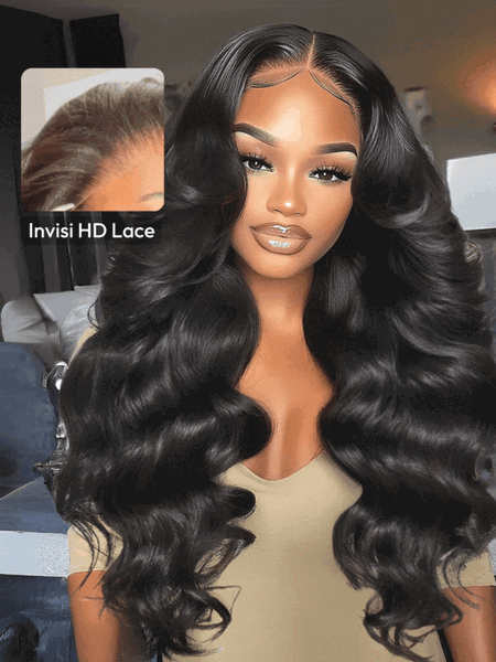 UNice HD Real Scalp™ Wig 13x4 Invisible Lace Frontal Loose Wave with Face Framing Curtain Bangs