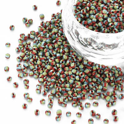 12/0 Opaque Glass Seed Beads