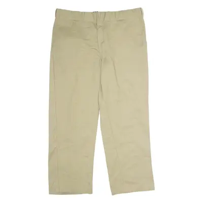 DICKIES 874 Workwear Mens Twill Trousers Beige Classic Straight W38 L28