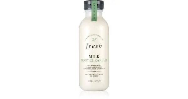 Fresh Milk Cleansing Body Moisturizing Shower Gel With Vegetable Milk 260 Ml
