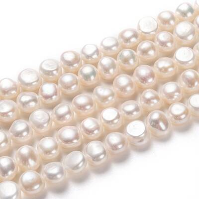 Natural Cultured Freshwater Pearl Beads Strands