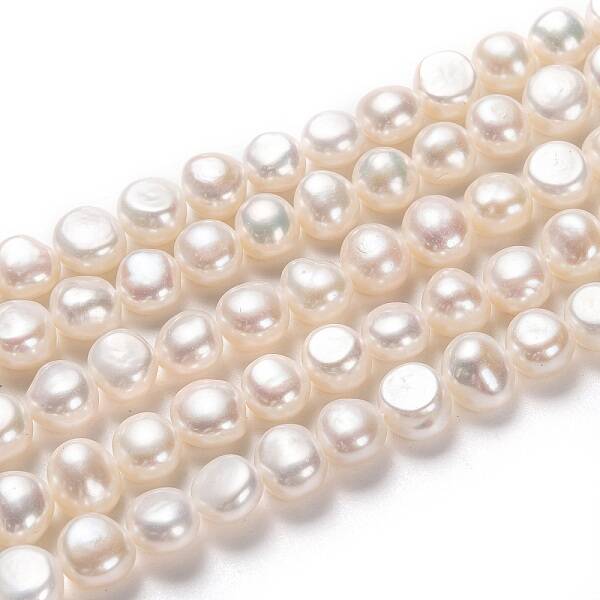 Natural Cultured Freshwater Pearl Beads Strands