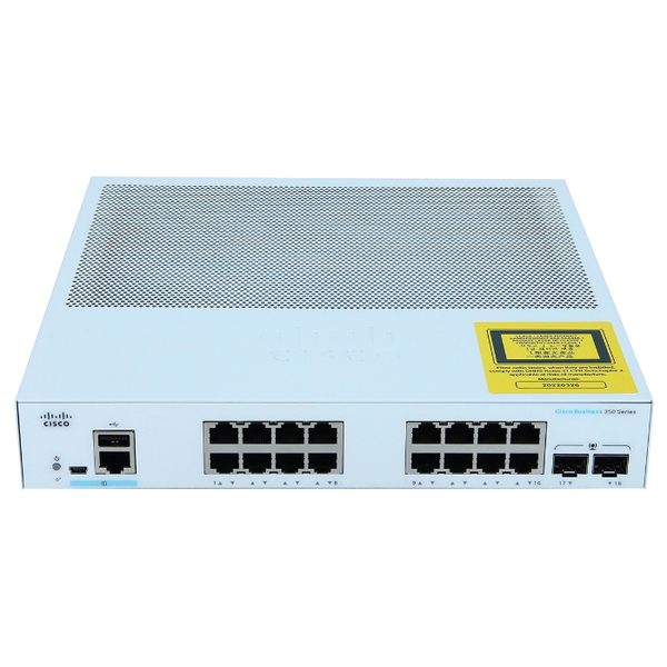 CBS350-16T-2G-UK= Cisco CBS350-16T-2G 16x Port 2x SFP Port Switch