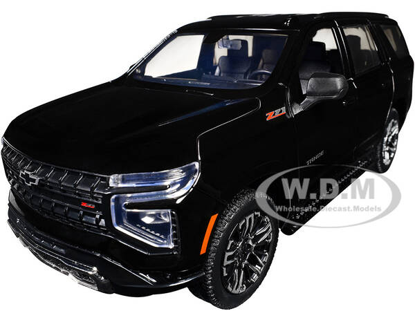 2025 Chevrolet Tahoe Z71 Black Timeless Legends Series 1/24 Diecast Model Car by Motormax