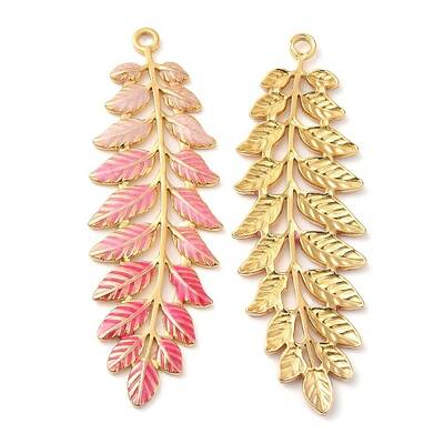 304 Stainless Steel Enamel Big Pendants