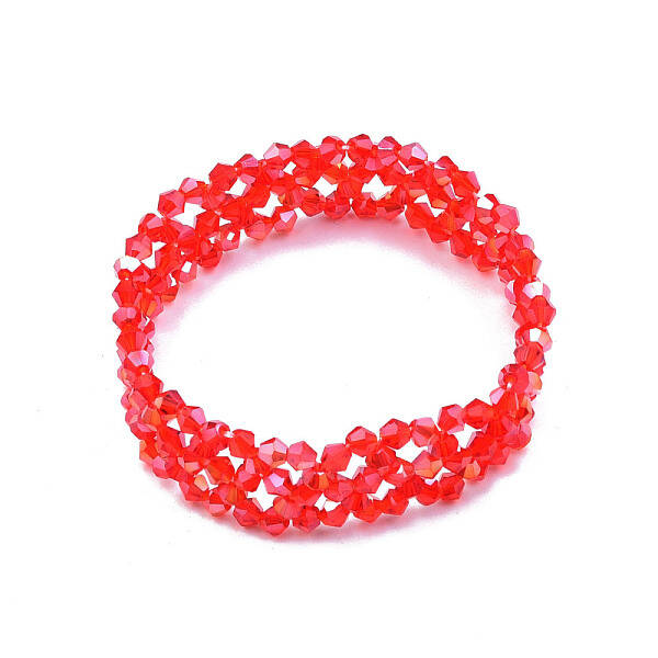 Bling Glass Beaded Stretch Bracelet