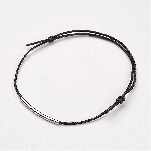 Waxed Cotton Cord Bracelets