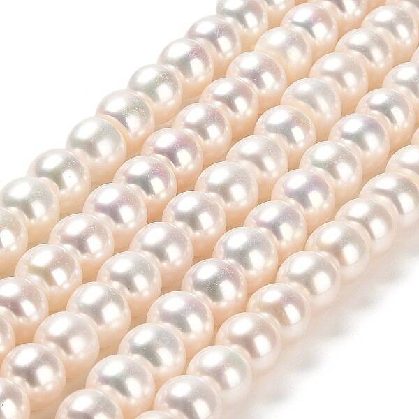 Natural Cultured Freshwater Pearl Beads Strands