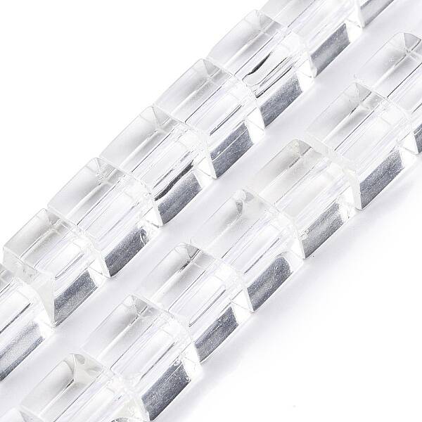 Transparent Glass Beads Strands