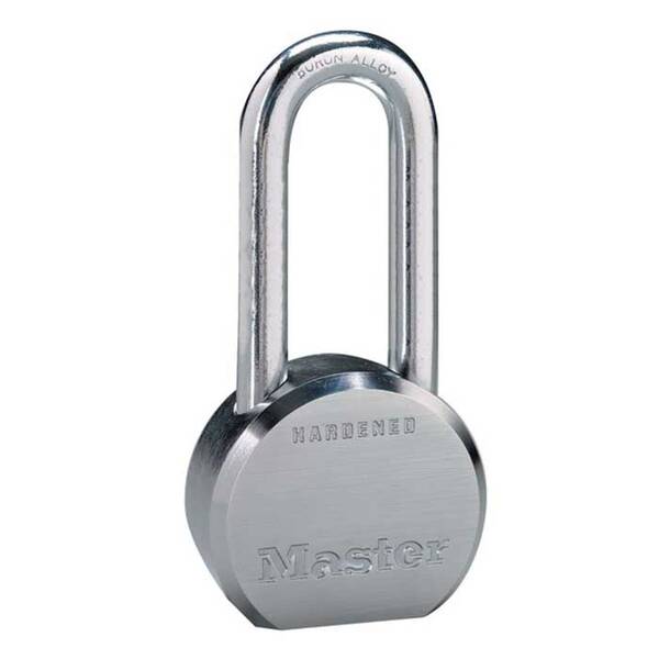 Master Lock Pro Series Solid Steel Padlock, 5-Pin, Keyed Different, Body Width: 2-1/2 (64Mm), Shackle Length: 2 (51Mm), Sha...