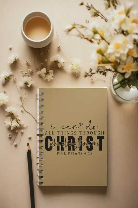 I Can Do All Things Through Christ Prayer Journal