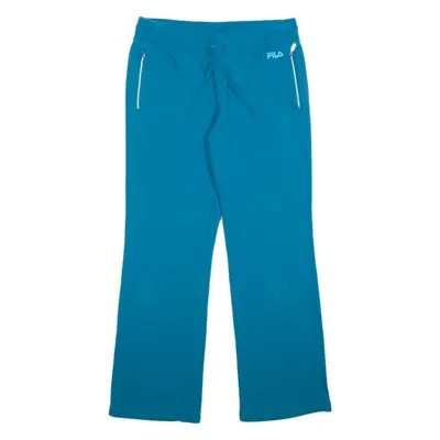 FILA Mens Sweatpants Blue Straight M W32 L31