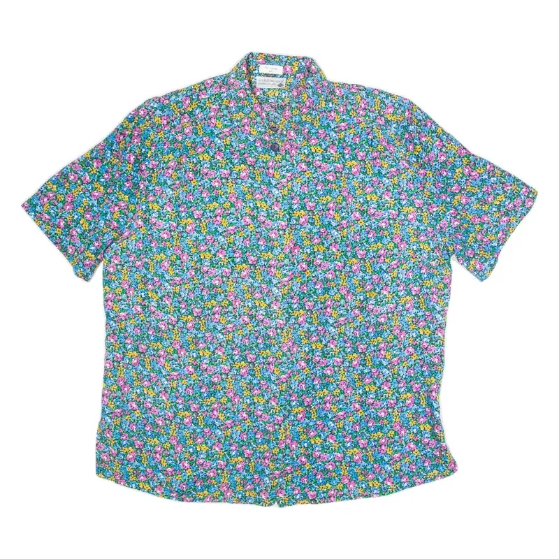STURZENEGGER Womens Printed Blouse Blue Floral L