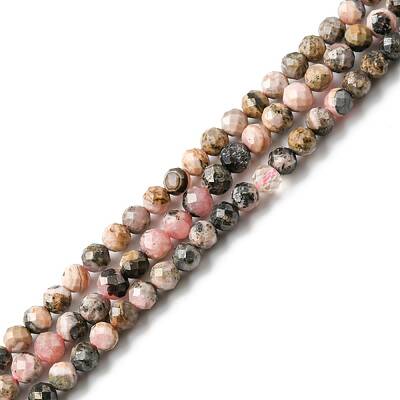 Natural Argentina Rhodonite Beads Strands