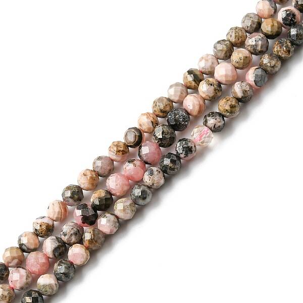 Natural Argentina Rhodonite Beads Strands