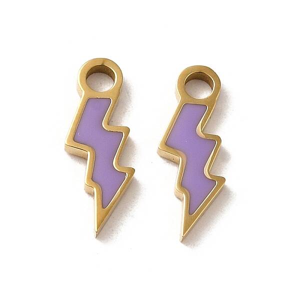 304 Stainless Steel Enamel Charms