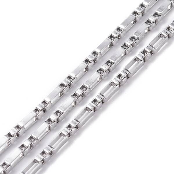 Tarnish Resistant 304 Stainless Steel Box Chains