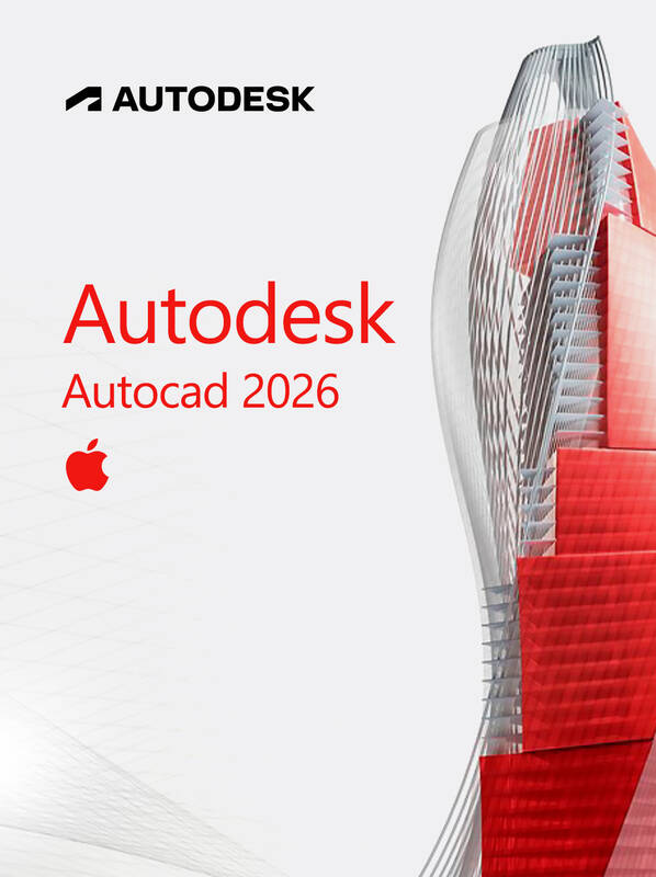 Autodesk  AutoCAD 2026 - 1 Device 1 Year | Mac