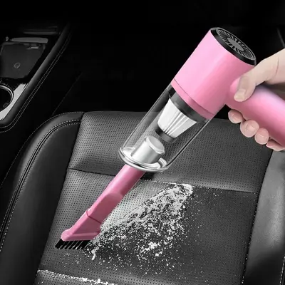 Car Vacuum Cleaner, 12V Car Plug Vacuum Cleaner, Multifunctional Handheld Car Vacuum Cleaner