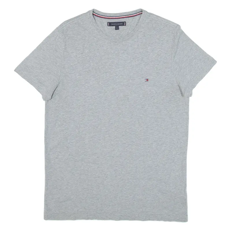TOMMY HILFIGER Mens T-Shirt Grey M