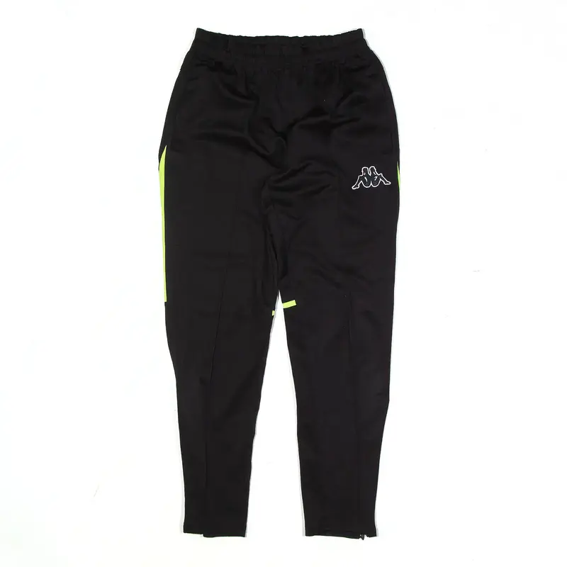 KAPPA Track Pants Black Skinny Mens S W24 L25