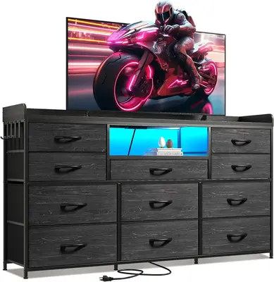 ãFalldecorãRaybee Furniture Dresser for Bedroom with 8/11 Drawers, Up to 60\