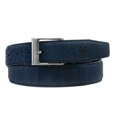 Cork Belt in Blue | Size: M: (34.25