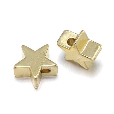 Star Brass Beads