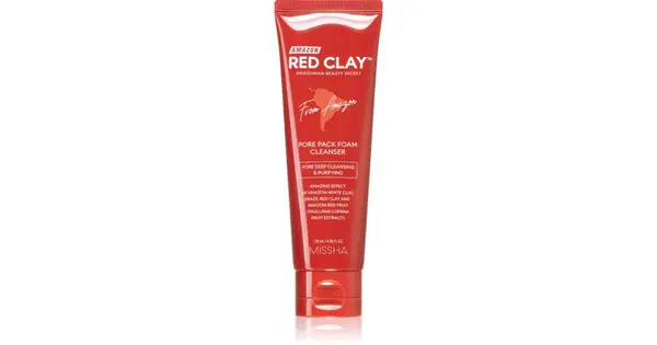 Missha Amazon Red Clay™ Deep Cleansing Mousse with Clay 120ml