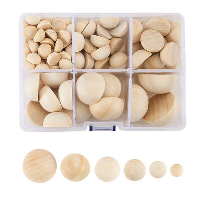 Unfinished Wood Cabochons