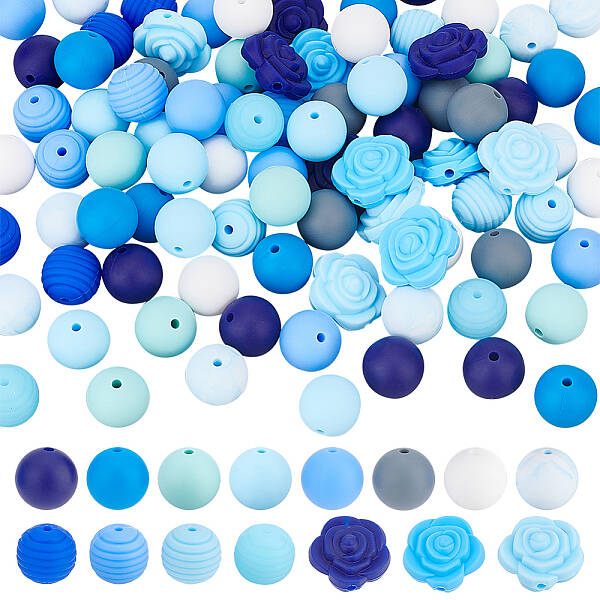 Food Grade Eco-Friendly Silicone Focal Beads