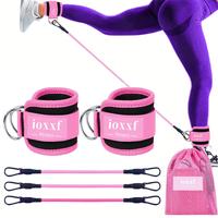 Ankle Resistance Bands with Cuffs,  Ankle Resistance Band for Leg, Booty Workout Equipment for Kickbacks Hip Fitness Training...