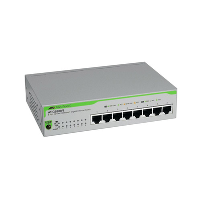 Allied Telesis AT-GS900/8-40 | GS900 AT-GS900/8 8 x Ports 1000Base-T Layer 2 Unmanaged Gigabit Ethernet Network Switch