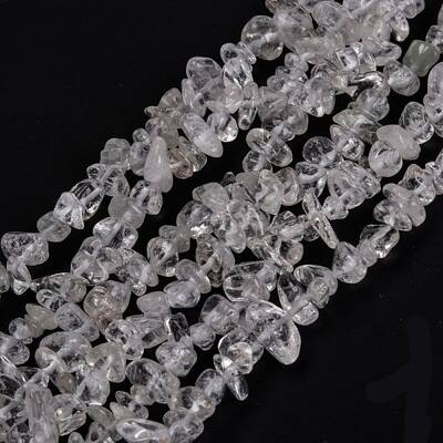 Natural Quartz Crystal Beads Strands