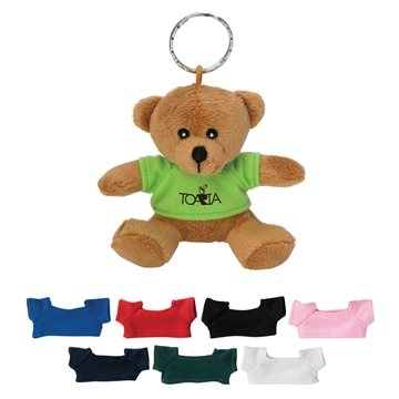 25 Customized Mini Bear Key Chain - 3.5 inch