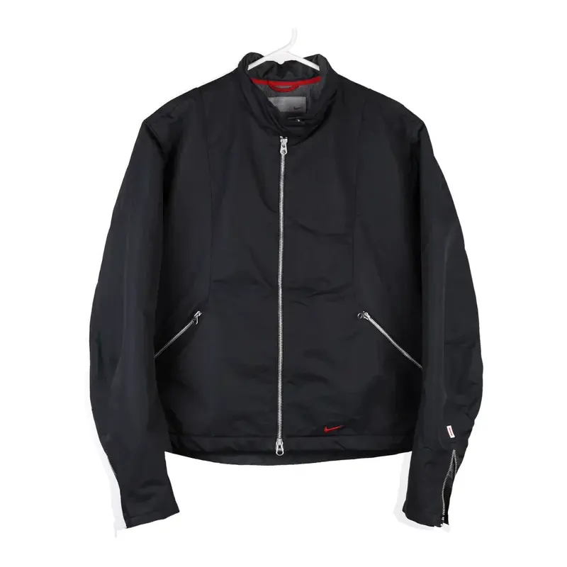 Nike Jacket - Large Black Polyester