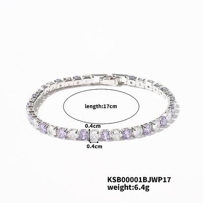 Brass Rhinestone Cup Chains Bracelet for Elegant Women with Subtle Luxury Feel