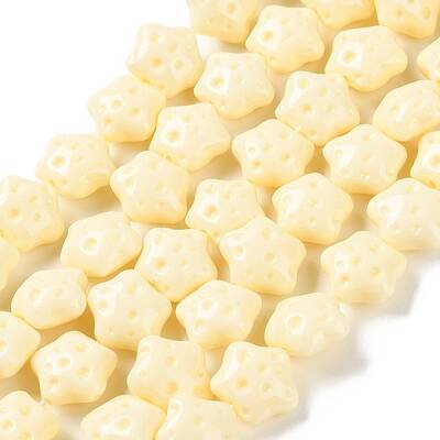 Synthetic Coral Beads Strands