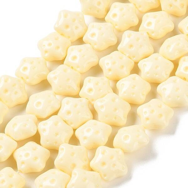 Synthetic Coral Beads Strands