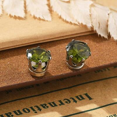 Cubic Zirconia Clip-on Earrings